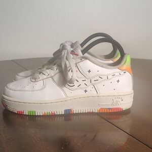 Nike Air Force 1 Kids Size 4.5Y Athletic Shoes Sneakers